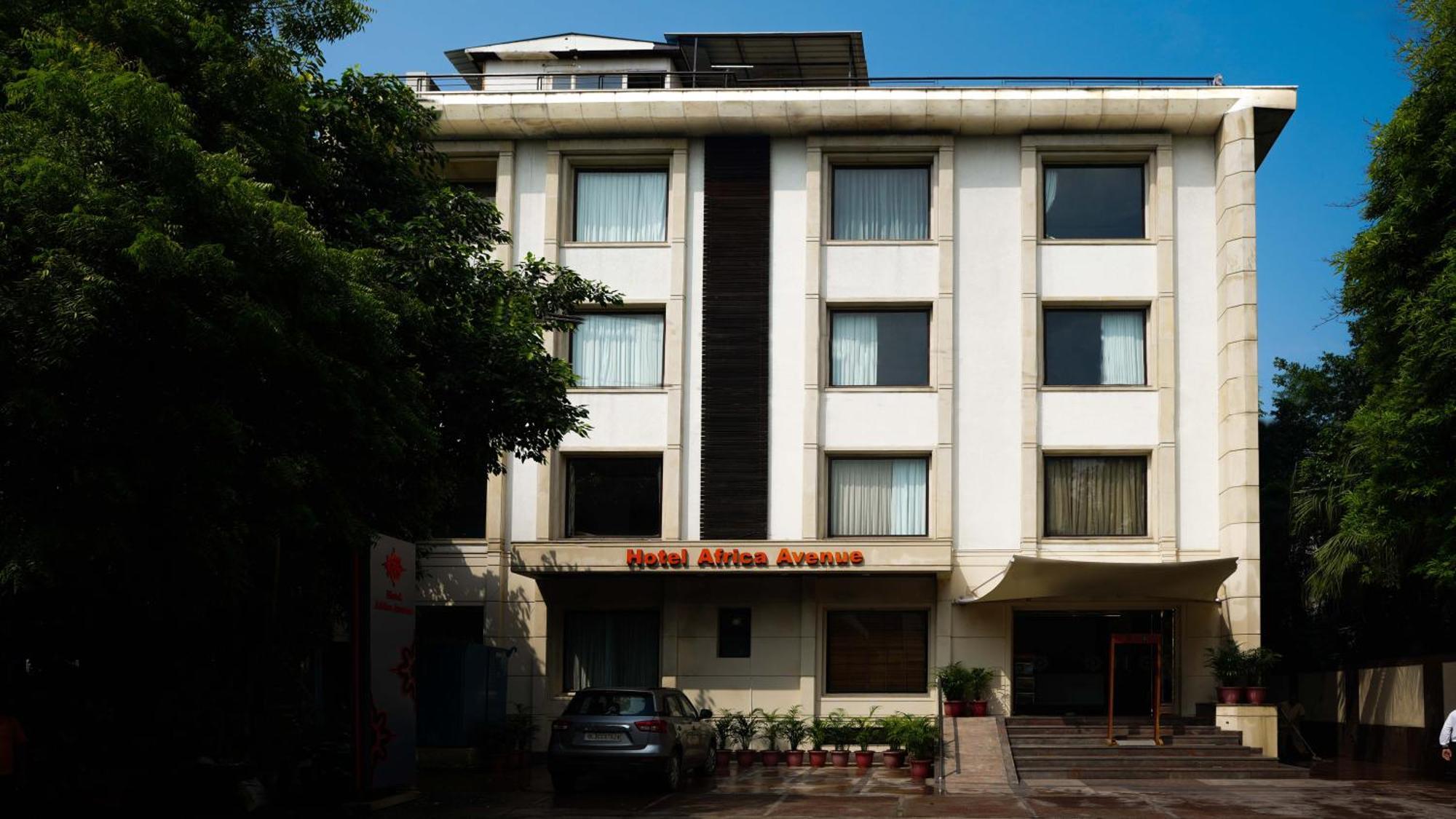 Hotel Africa Avenue - Greater Kailash 1 Nuova Delhi Esterno foto